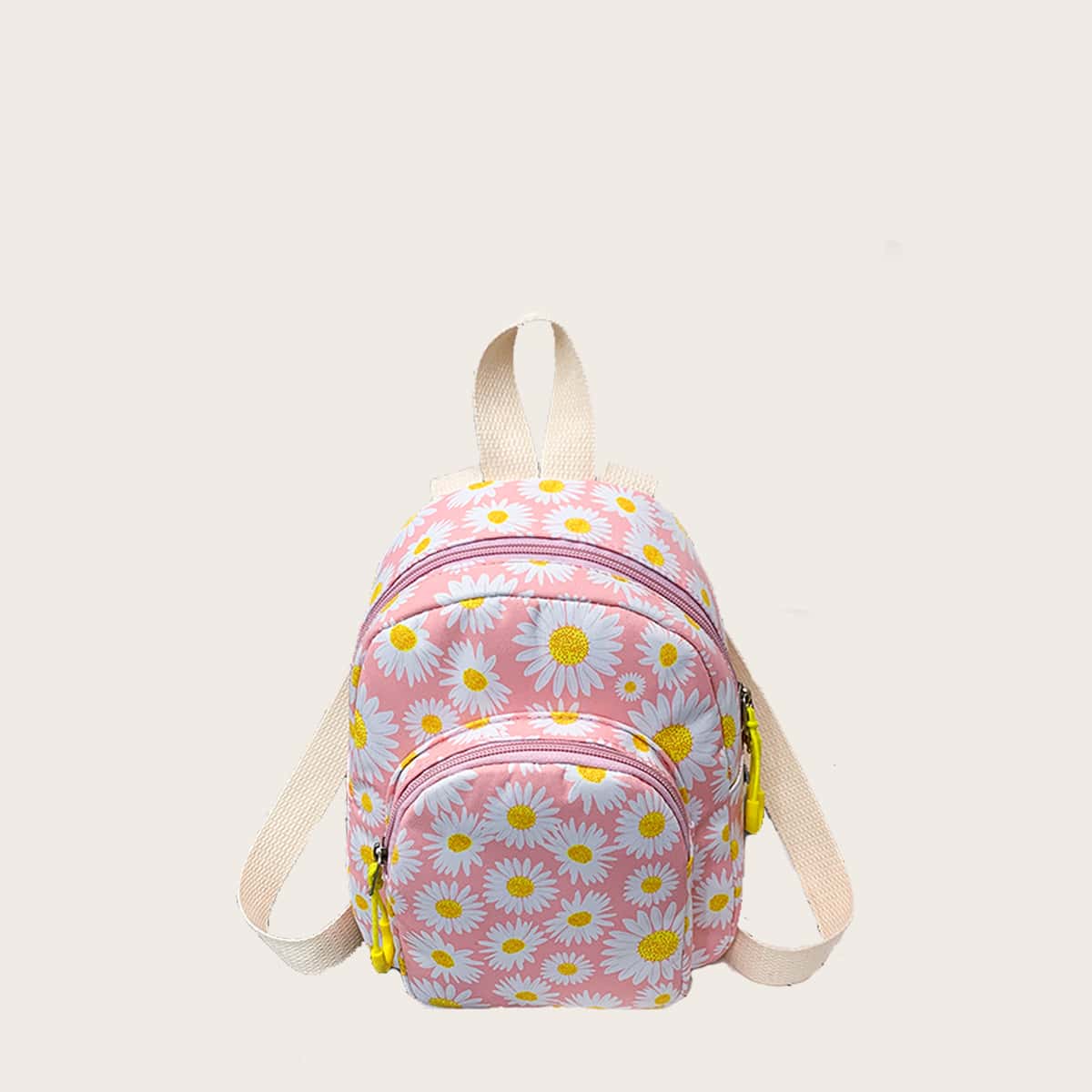 

Allover Floral Graphic Backpack, Pink