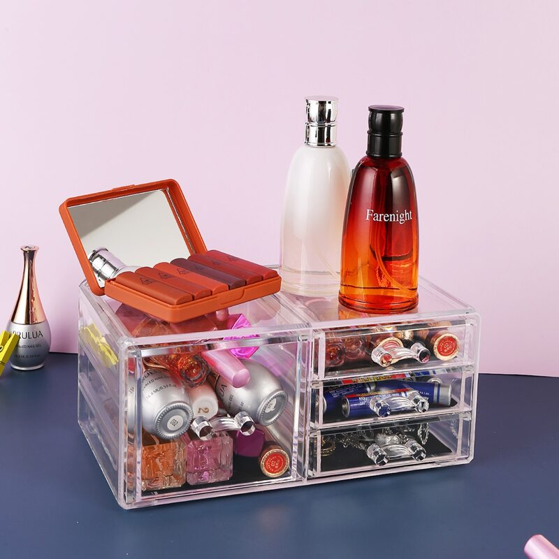

Clear Drawer Design Cosmetic Storage Box