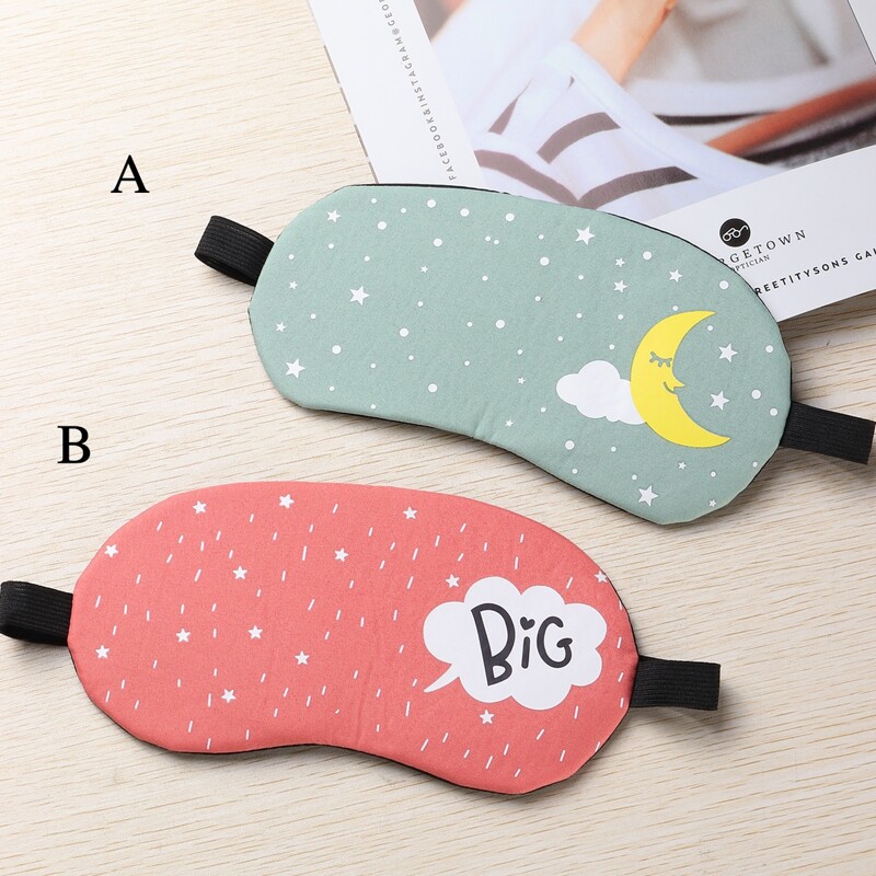 

1pc Cartoon Graphic Eye Cover, Multicolor