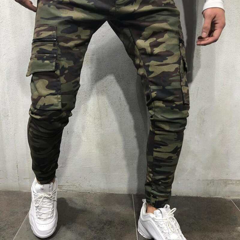 

Guys Camo Cargo Pants, Multicolor