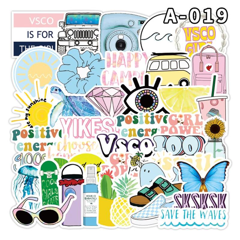 

50pcs Cartoon Random Sticker, Multicolor