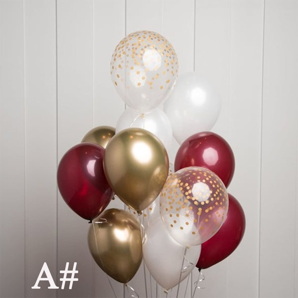 

20pcs Decorative Balloon Set, Multicolor