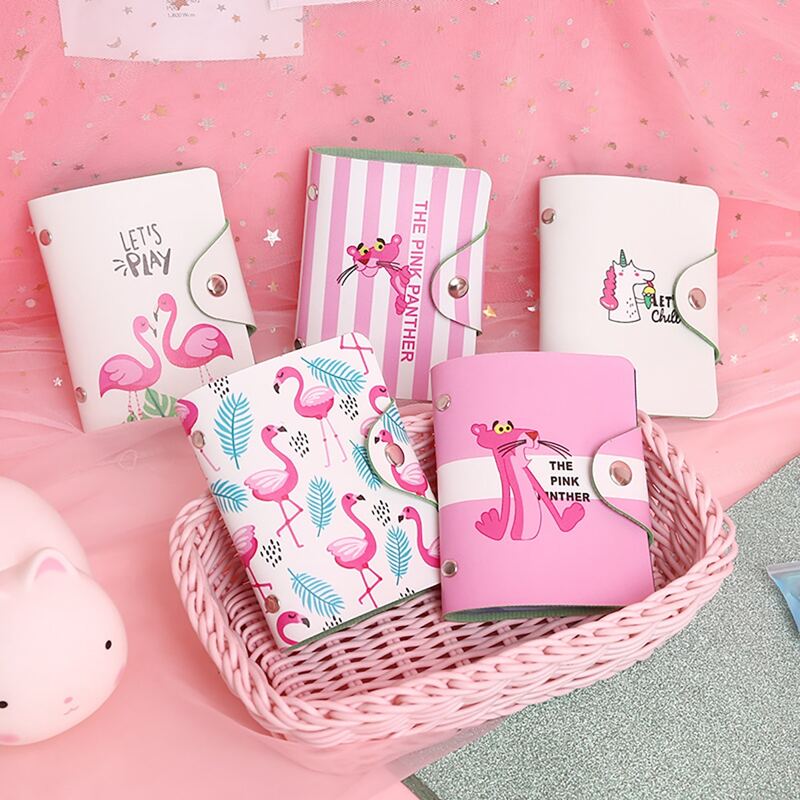 

1pc Cartoon Graphic Card Case, Multicolor