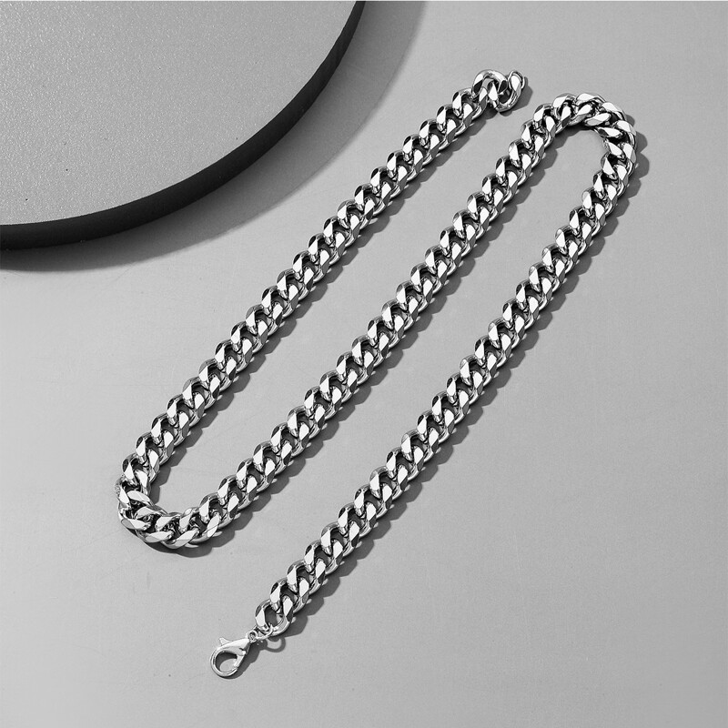 

Guys Chain Necklace, Silver