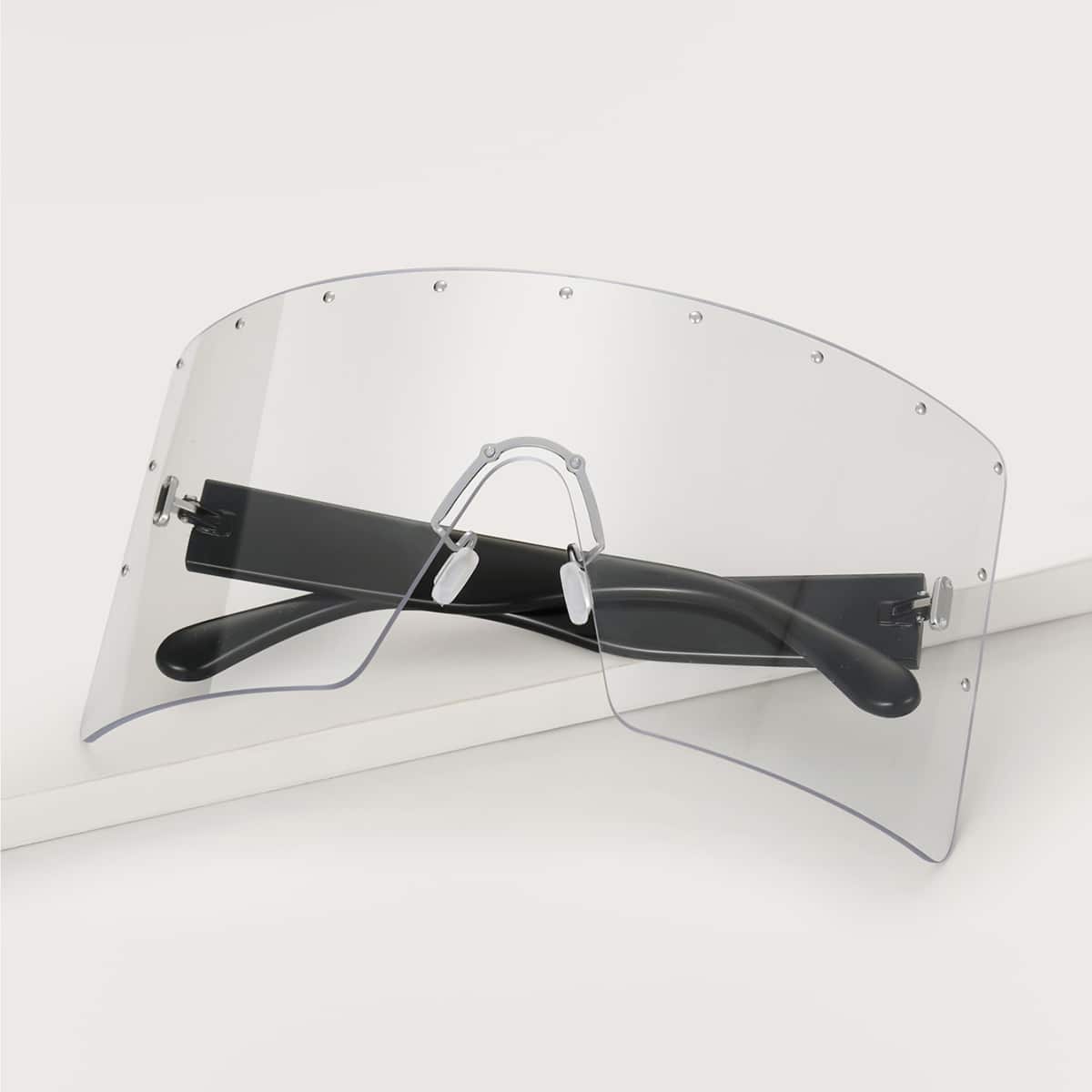 

Flat Top Shield Sunglasses