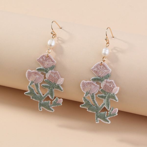 

Серьги-подвески с подвеской, Многоцветный