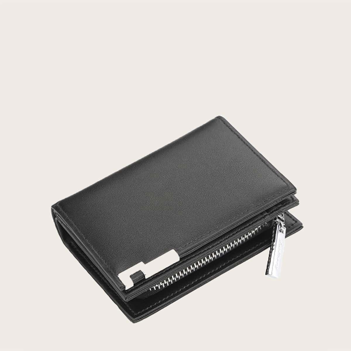 

Guys Minimalist Purse, Black
