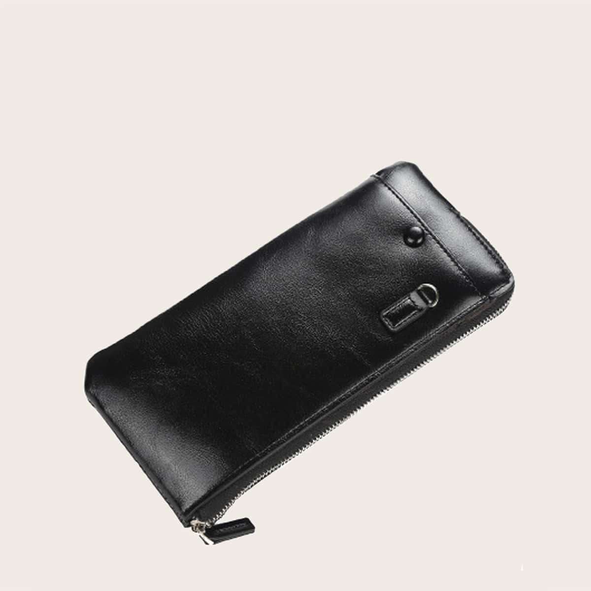 

Guys Minimalist Purse, Black