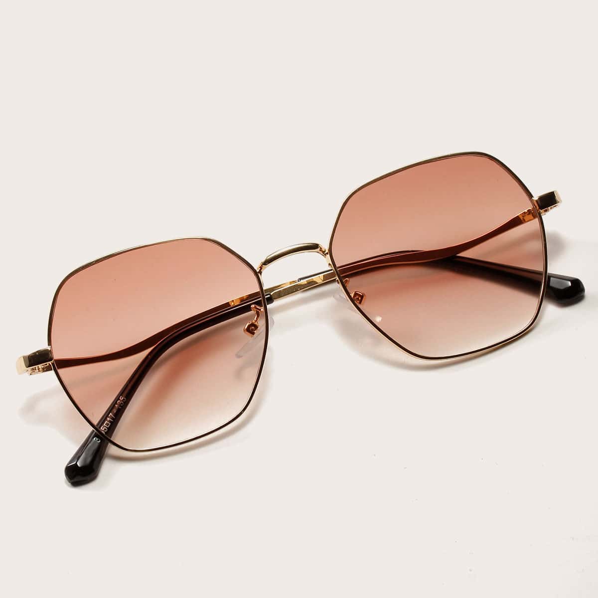 

Metal Frame Sunglasses, Brown