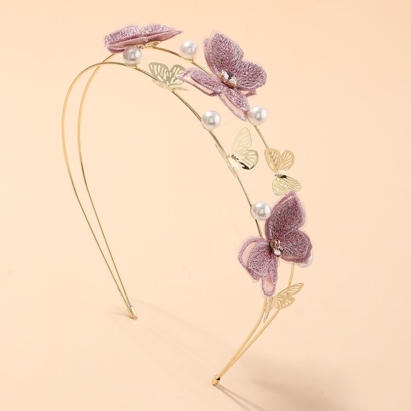 

Butterfly Decor Hair Hoop, Multicolor