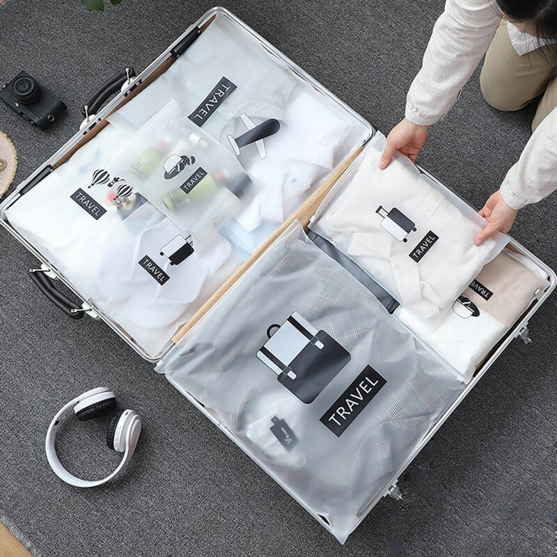 

3pcs Clear Travel Storage Bag