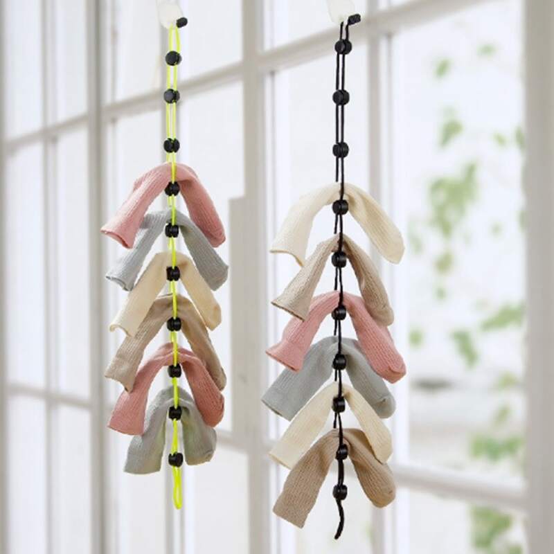 

1pc Socks Drying Rope, Multicolor