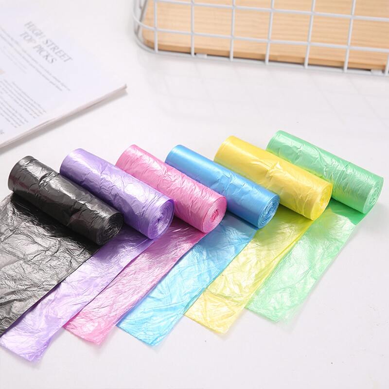 

5rolls 100pcs Random Garbage Bag, Multicolor