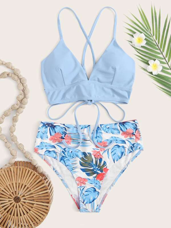 shein bikini high waist