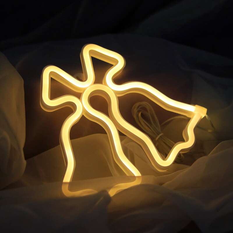 

1pc Bell Shaped Night Light, Yellow