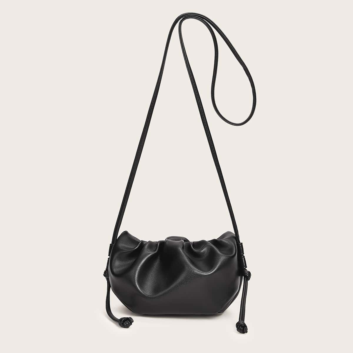 

Minimalist Crossbody Bag, Black
