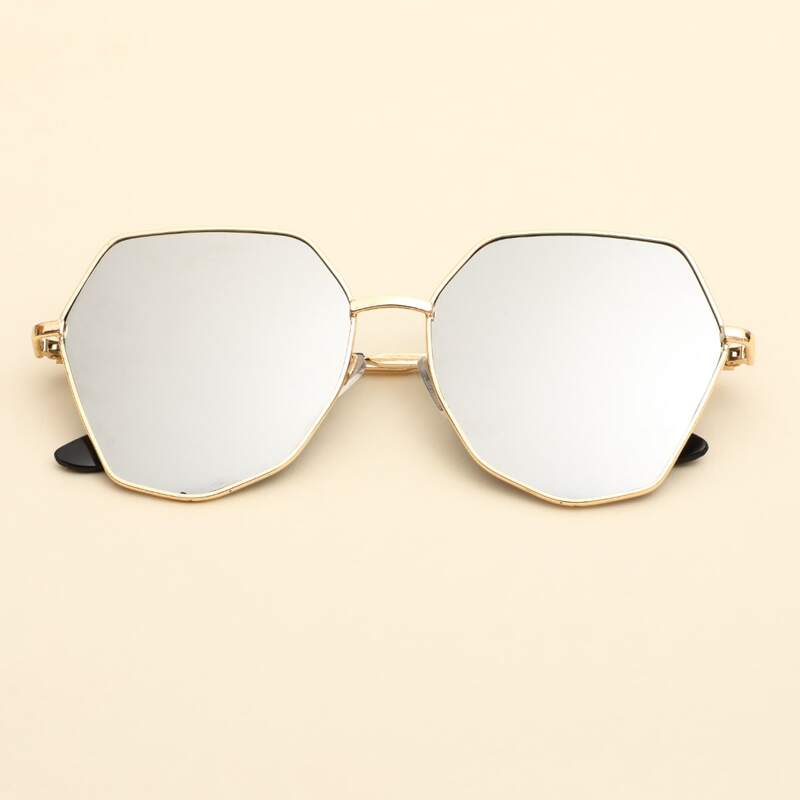 

Metal Frame Sunglasses, Silver