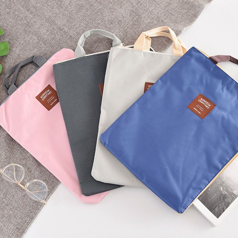

1pc Handheld File Bag, Multicolor