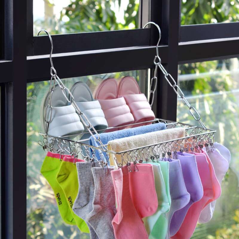 

1pc Stainless Steel Clip Hanger