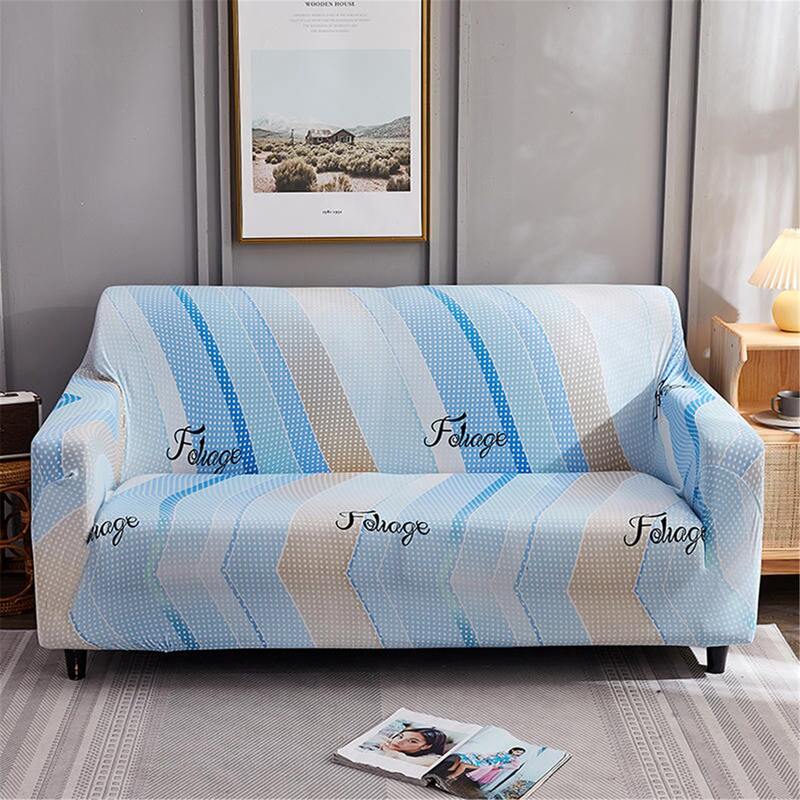 

Colorblock Stretchy Sofa Cover Without Cushion Cover, Multicolor