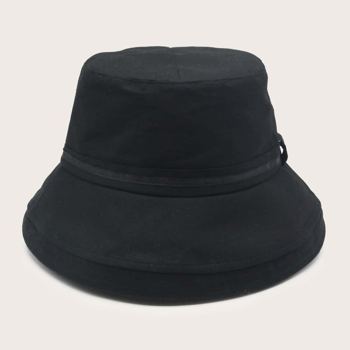 

Simple Bucket Hat, Black