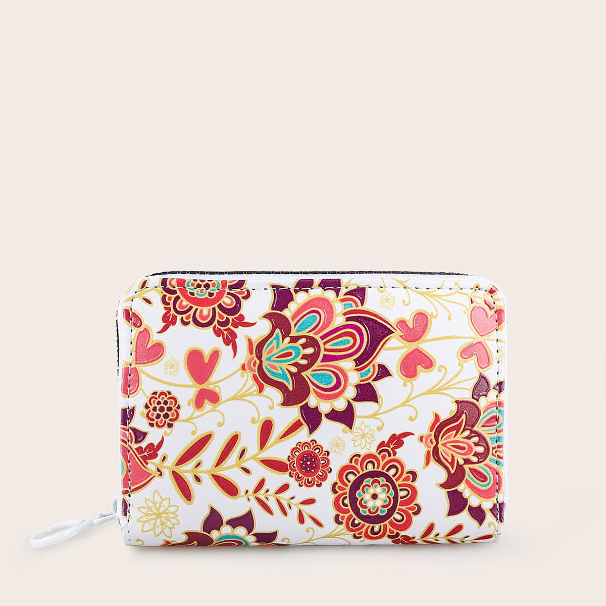 

Flower Print Purse, Multicolor