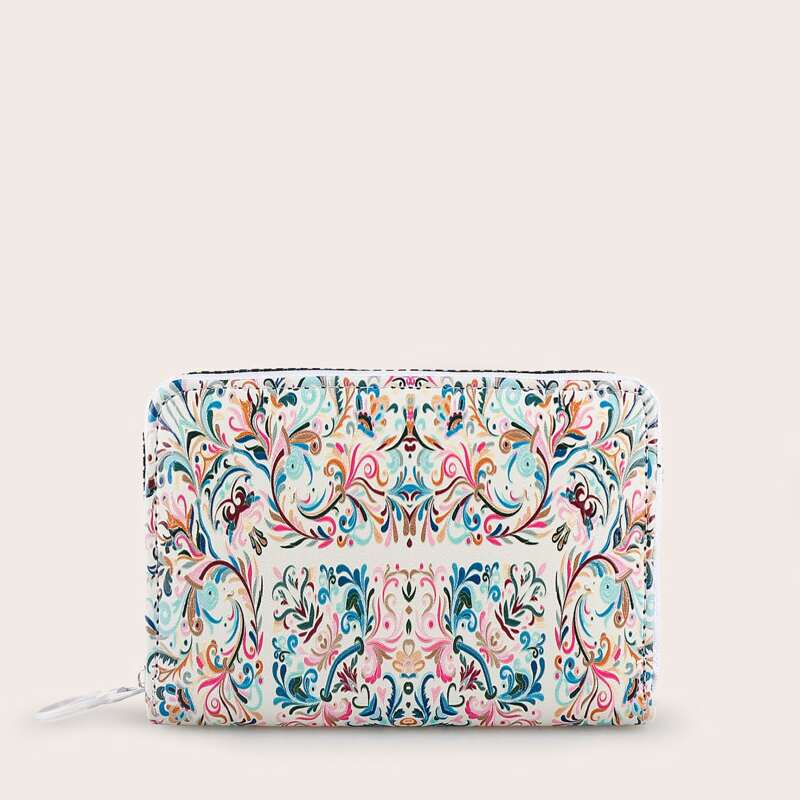 

Flower Print Purse, Multicolor
