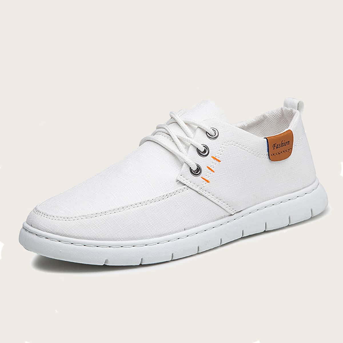 

Guys Lace-up Front Wide Fit Sneakers, White