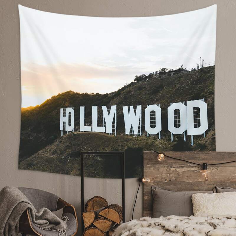 

Landscape Print Tapestry, Multicolor