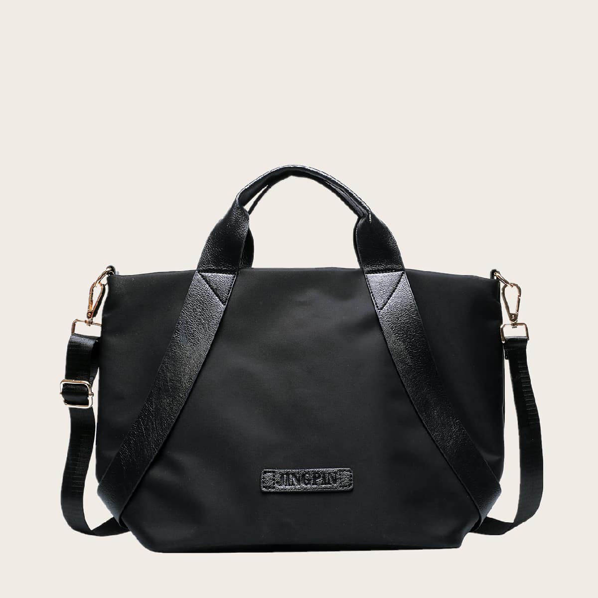 

Guys Minimalist Crossbody Bag, Black