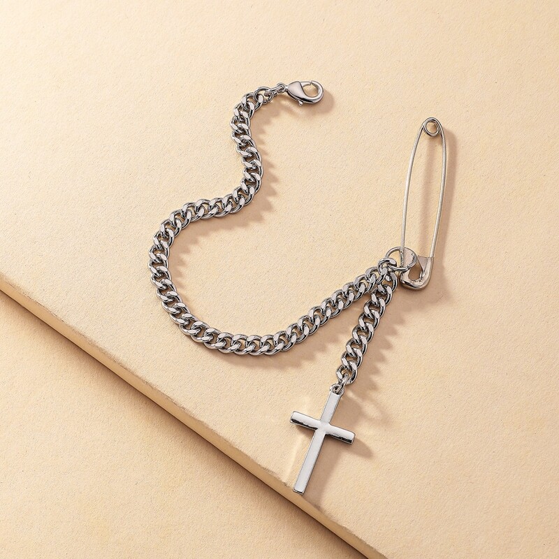 

Cross Charm Bracelet, Multicolor