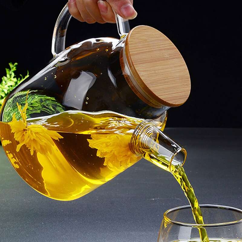 

Heat-resistant Glass Teapot
