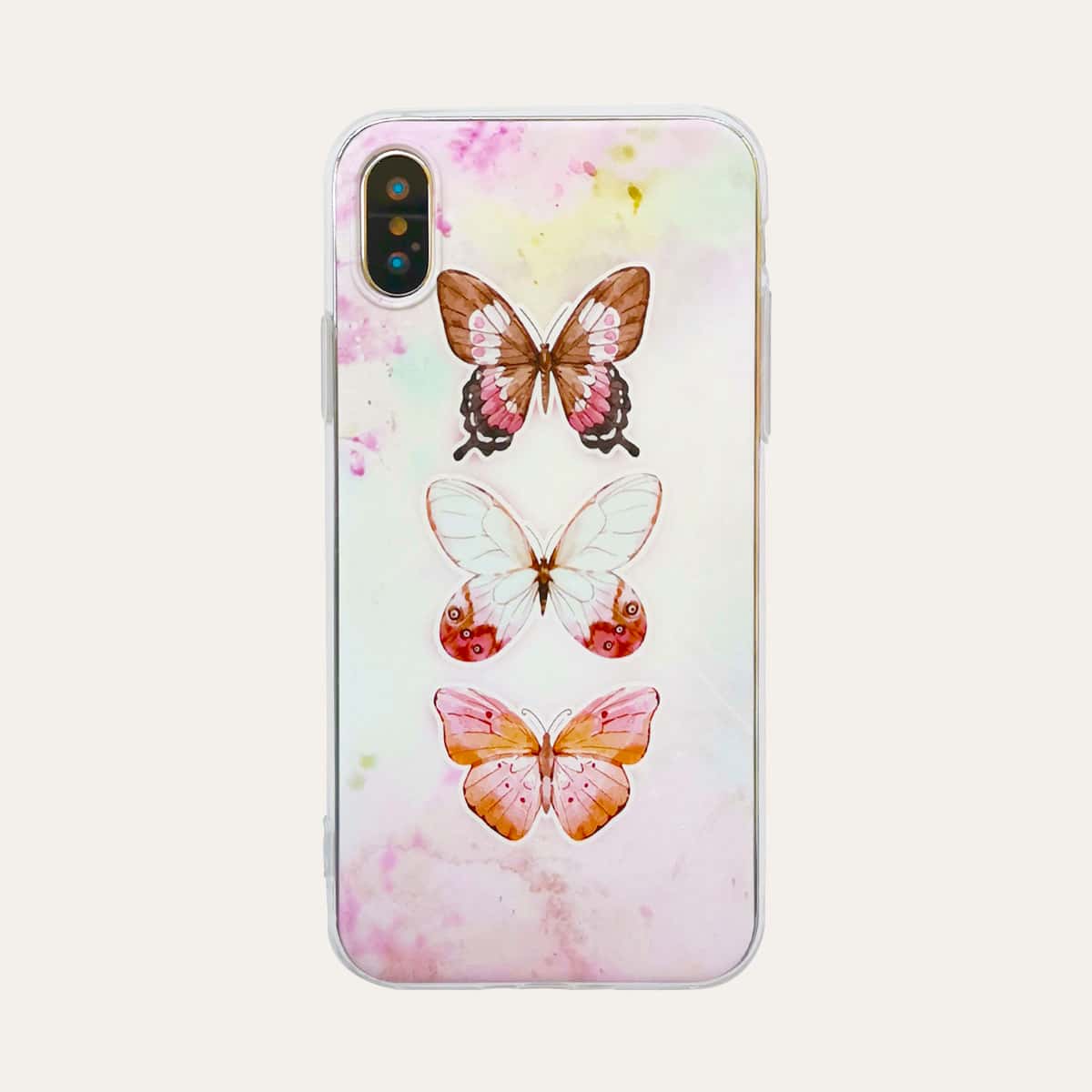 

Butterfly Print iPhone Case, Multicolor