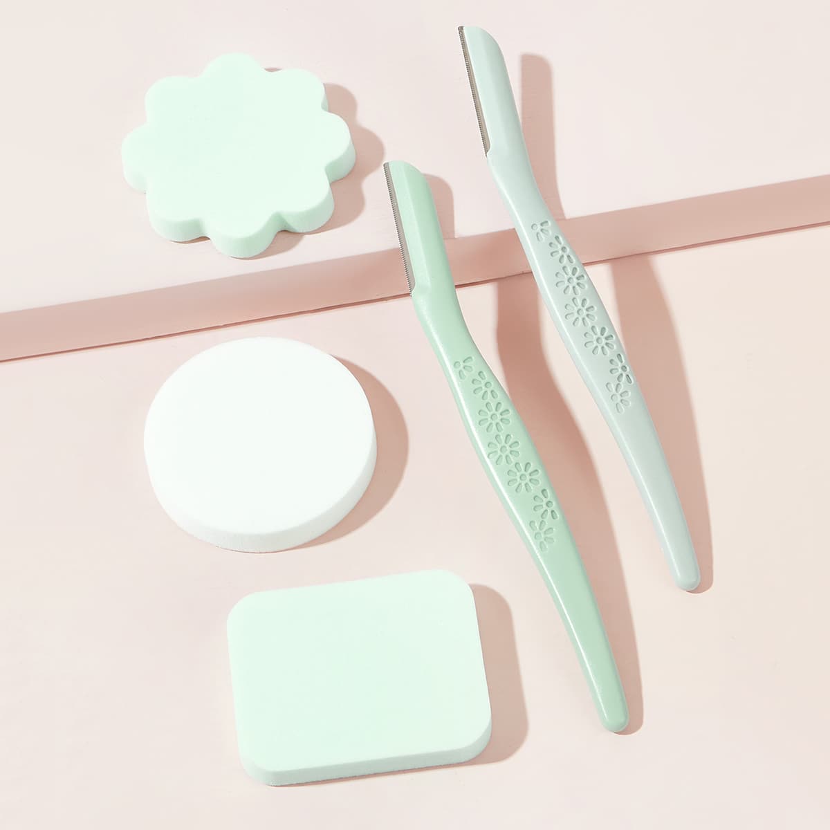 

5pcs Makeup Tool Set, Multicolor