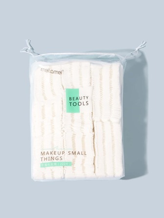 MEI LA MEI Bag 222 Pieces Of Sandwich Makeup Facial Pad, Double Sided Double Effect Thick Makeup Remover Facial Pad, Makeup Remover Towel Pads, Disposable Wet Compress Facial Pad Sheet, Skincare, Living Room Home Bedroom Bathroom House Decor, Travel Stuff, Wedding, Party, Birthday, Gifts For Men Mom Dad Friends, New Years, Accessories, Funny Gift Accessories