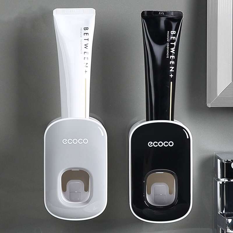 

1pc Wall Mounted Automatic Toothpaste Dispenser, Multicolor