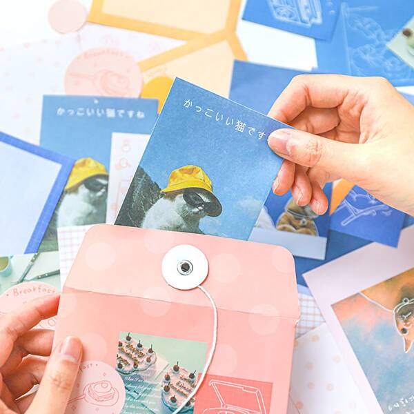 

120sheets Mixed Pattern Material Paper, Multicolor