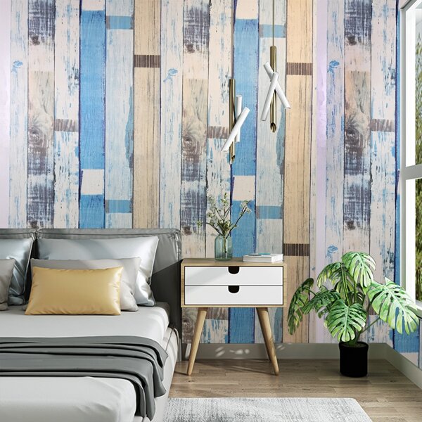 

Contrast Striped Pattern Wall Paper, Multicolor