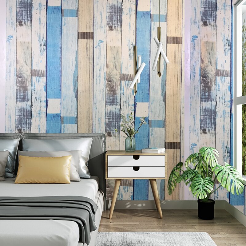 

Contrast Striped Pattern Wall Paper, Multicolor