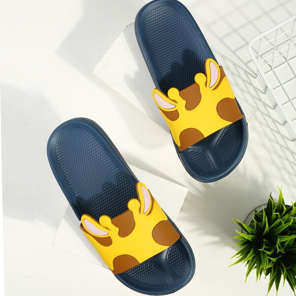 

Мужские шлепанцы с принтом, Жёлтые