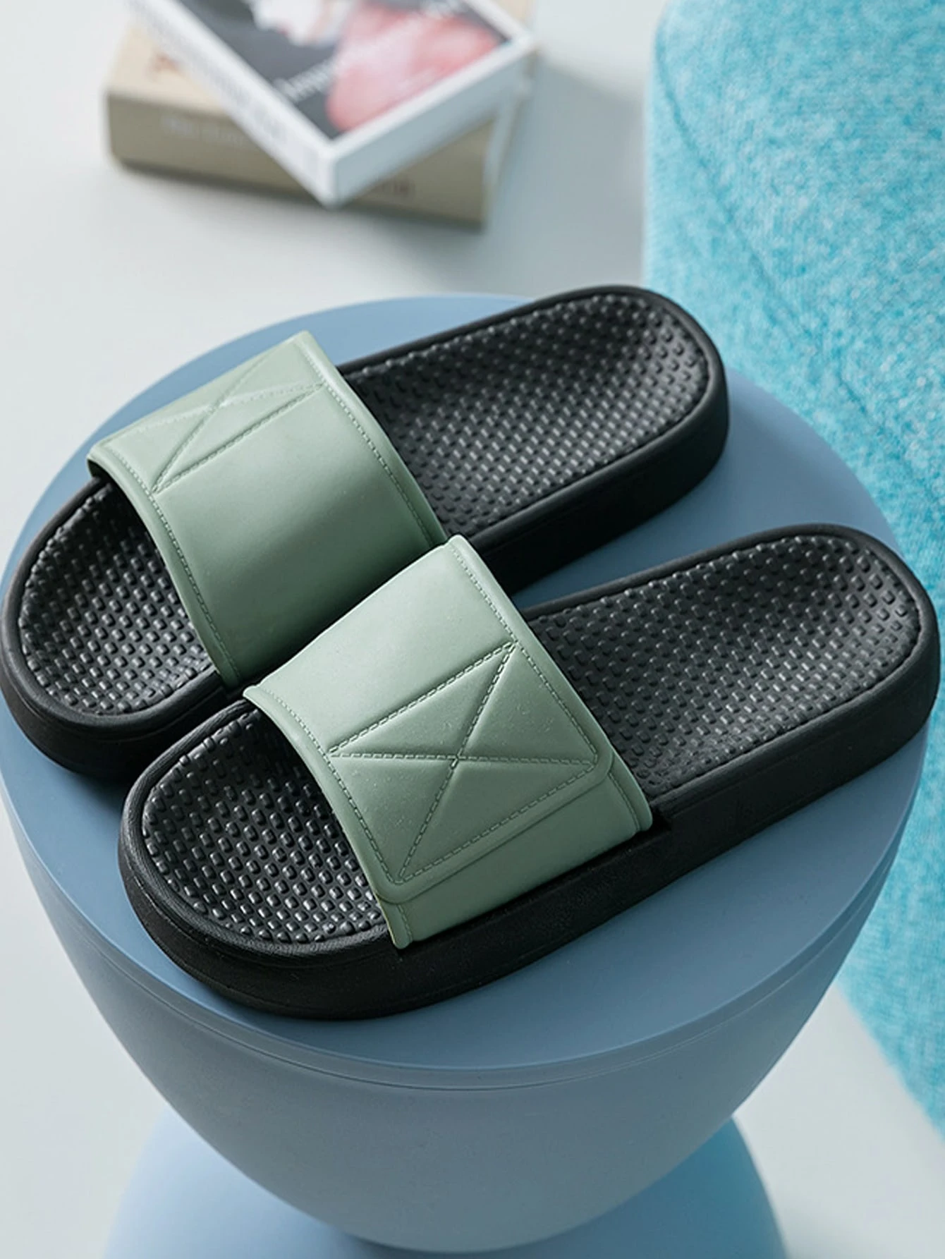 Shein open toe non slip slippers Clearance