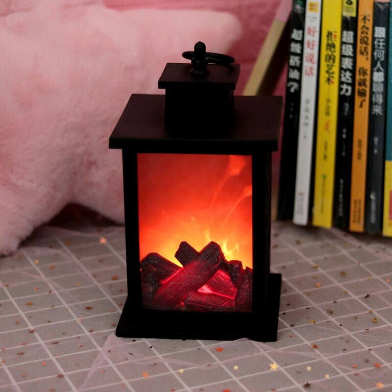 

1pc Lantern Design Night Light, Multicolor
