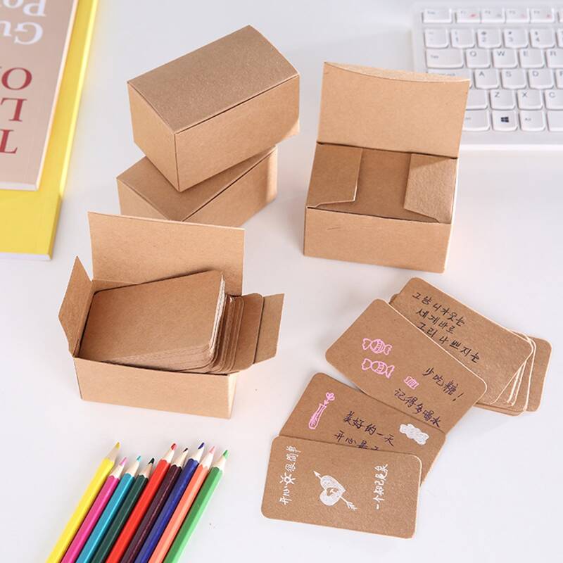 

100sheets Solid Kraft Cardstock