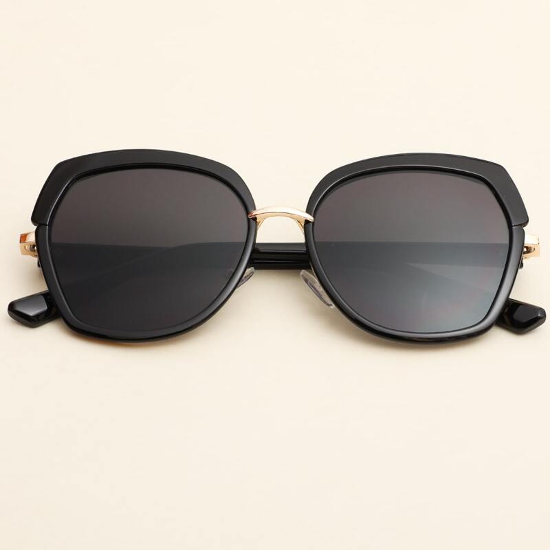 

Acrylic Frame Sunglasses, Black