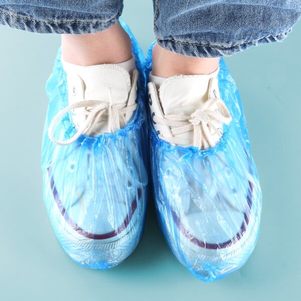 

10pcs Disposable Foot Cover, Blue