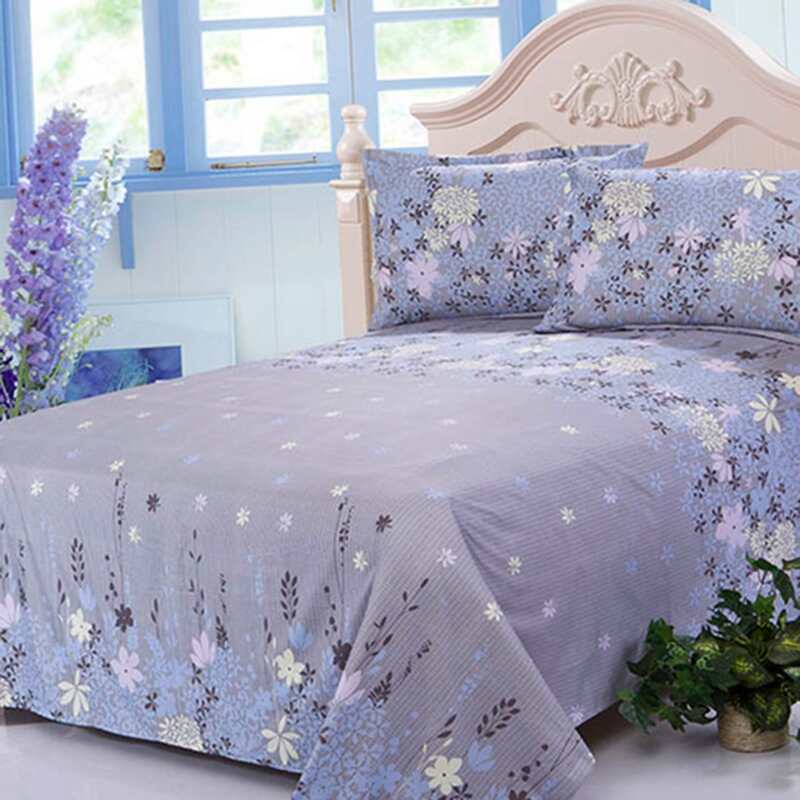 

Flower Print Bedding Sets Without Filler, Multicolor