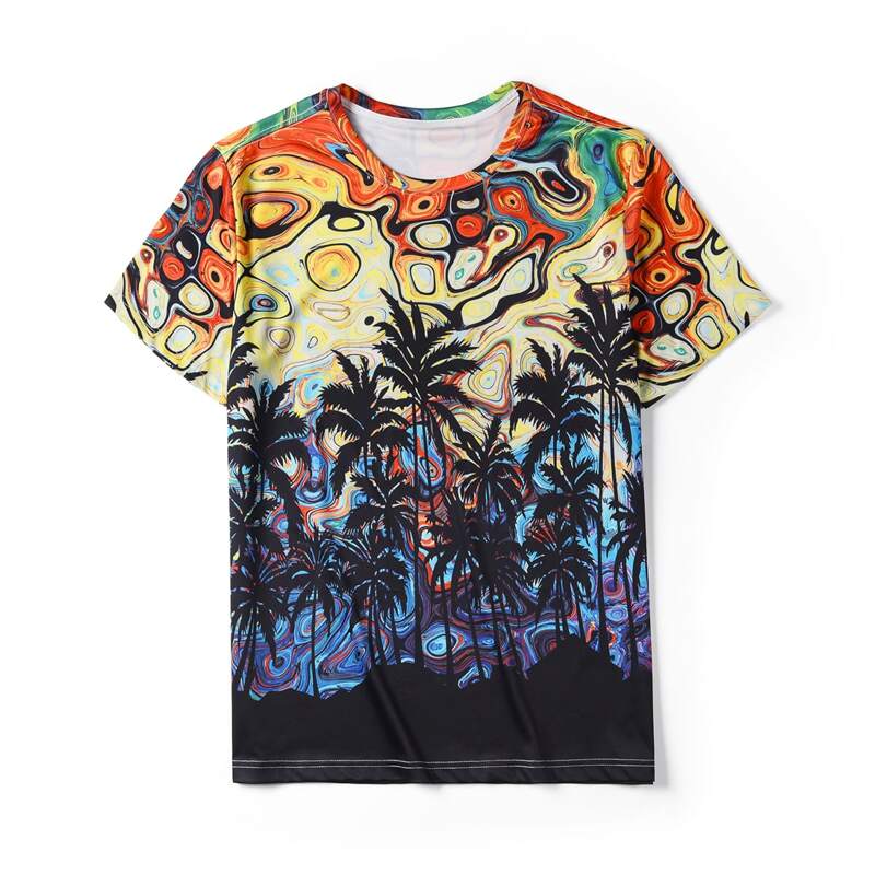 

Guys Trees Graphic Tee, Multicolor