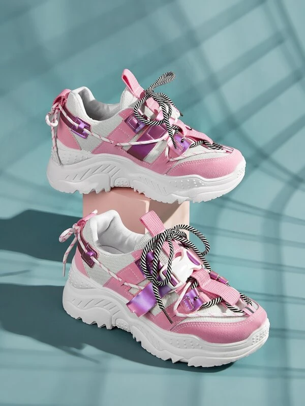 romwe chunky sneakers