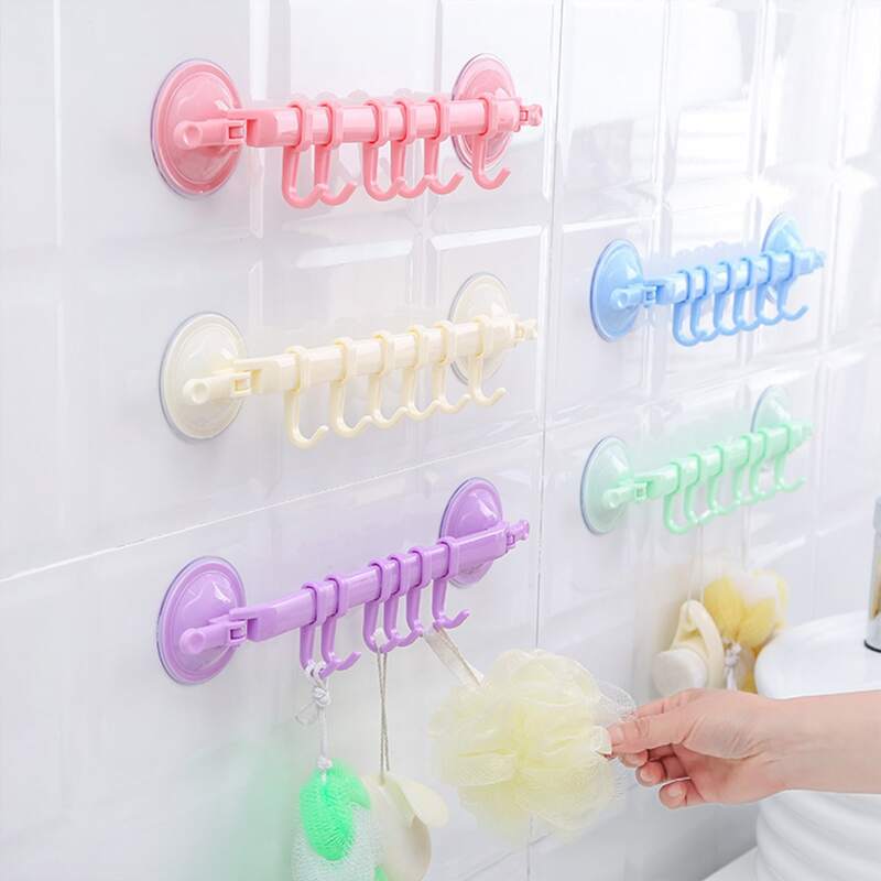 

1pc Solid Wall Hook, Multicolor