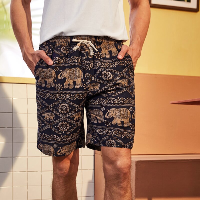 

Guys Tribal Print Drawstring Shorts, Multicolor